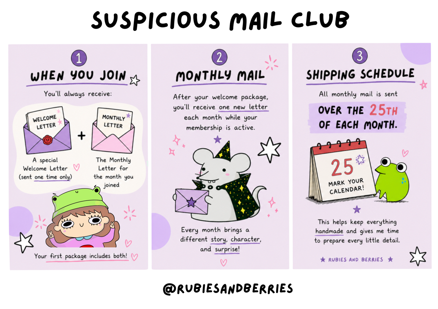 Mail Club Subscription