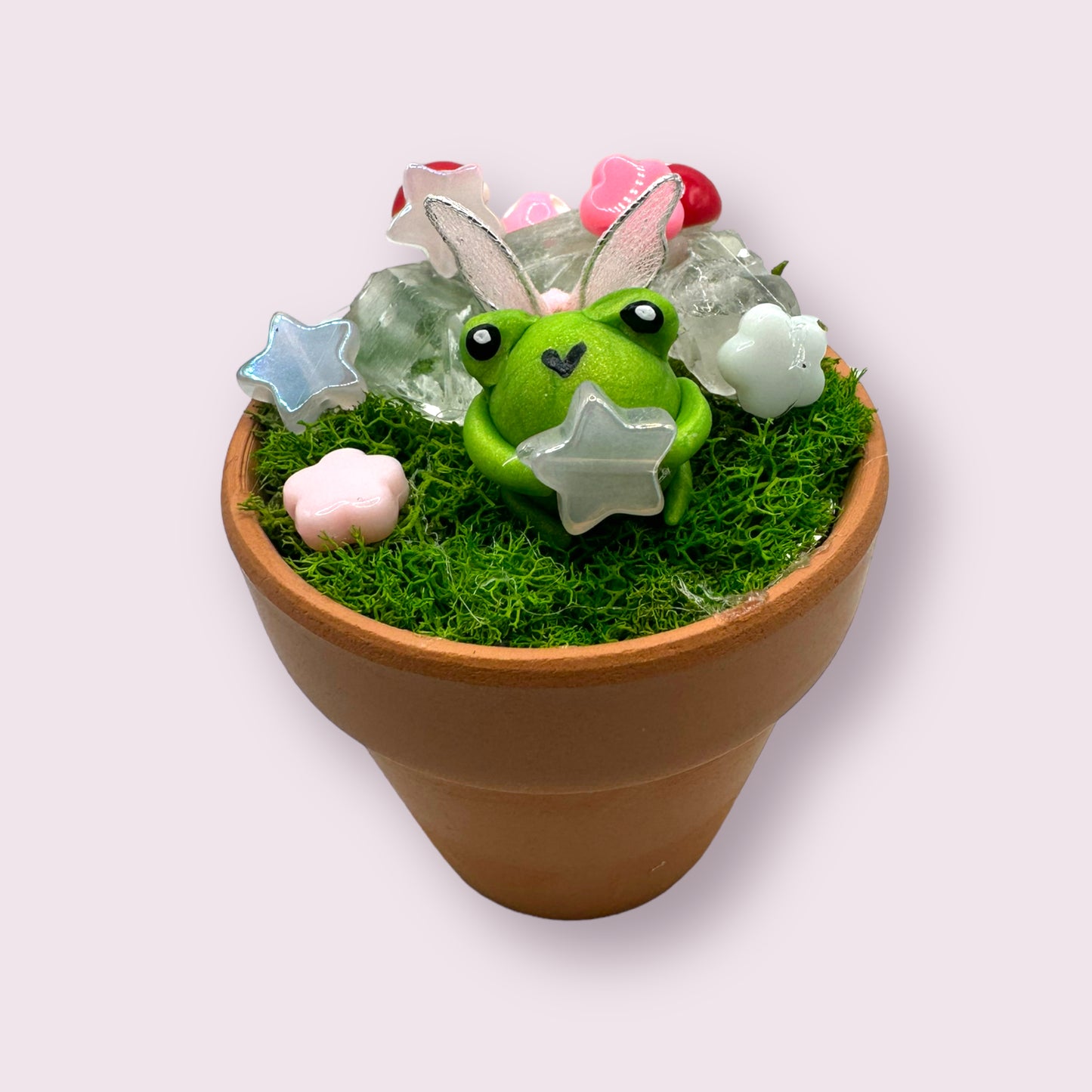 Fairy frog Pot